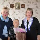 Единороссы поздравили с 90-летием жительницу Чучковского района