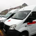 Учреждения здравоохранения Брянщины получили новые машины скорой помощи