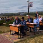 Единороссы Елецкого района участвуют в Диктанте Победы