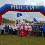 При поддержке «Единой России» в Мысках прошел спортивный праздник