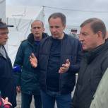 Сводный волонтёрский отряд «Единой России» из Балаклеи, Купянска, Изюма и Волчанска помогает беженцам в Белгородской области