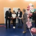 В Новоникольской школе состоялось торжественное открытие спортивного зала
