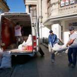 Севастополь отправил очередную партию гуманитарной помощи для жителей подшефных территорий