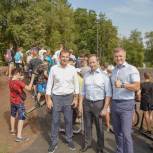 В Центральном парке Люберец открыли площадку экстремальных видов спорта