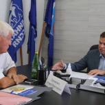 В Лабинском районе депутат ГД Андрей Дорошенко провел прием граждан