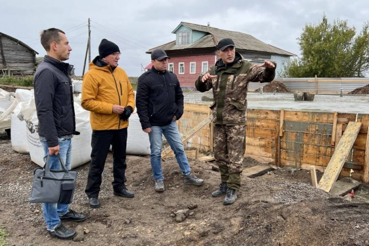 В Мезенском районе строят новый ФАП