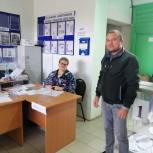 Вагиз Габбасов посетил один из избирательных участков Оренбургского района