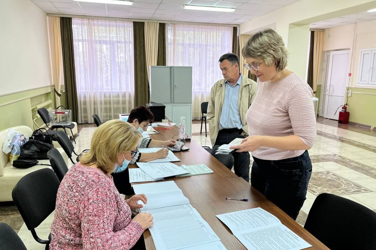 В Рыбновском районе началось голосование