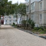 В Борском округе благоустраивают девять дворовых территорий в рамках программы «Формирование комфортной городской среды»