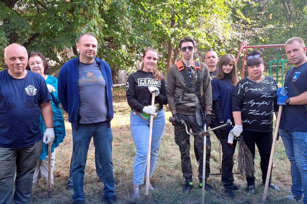 Участие в экологических акциях по партийным проектам – это искреннее желание сделать Донецк чище