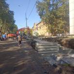Денис Сазонтов проверил ход работ по замене магистральных трубопроводов на теплосетях в Металлургическом районе