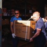 Очередную машину с гуманитарной помощью отправили в зону СВО для сергиевопосадских ребят