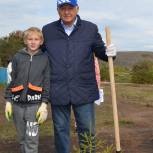 Депутат Госдумы посадил дерево в Верхнеуслонском районе в рамках партпроекта