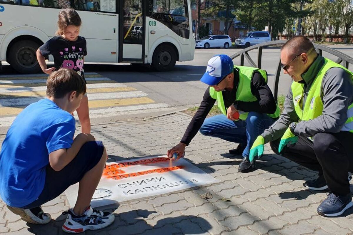 По партпроекту «Безопасные дороги» в Хабаровске провели открытый урок для школьников