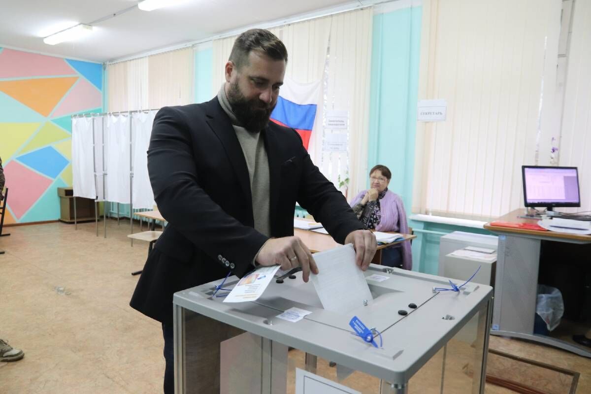 Глава города Иваново проголосовал на выборах губернатора и депутатов  Ивановской областной Думы