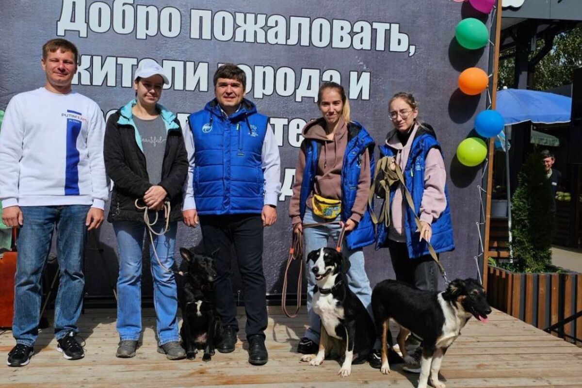 Праздник в честь братьев меньших прошел в Московском районе столицы