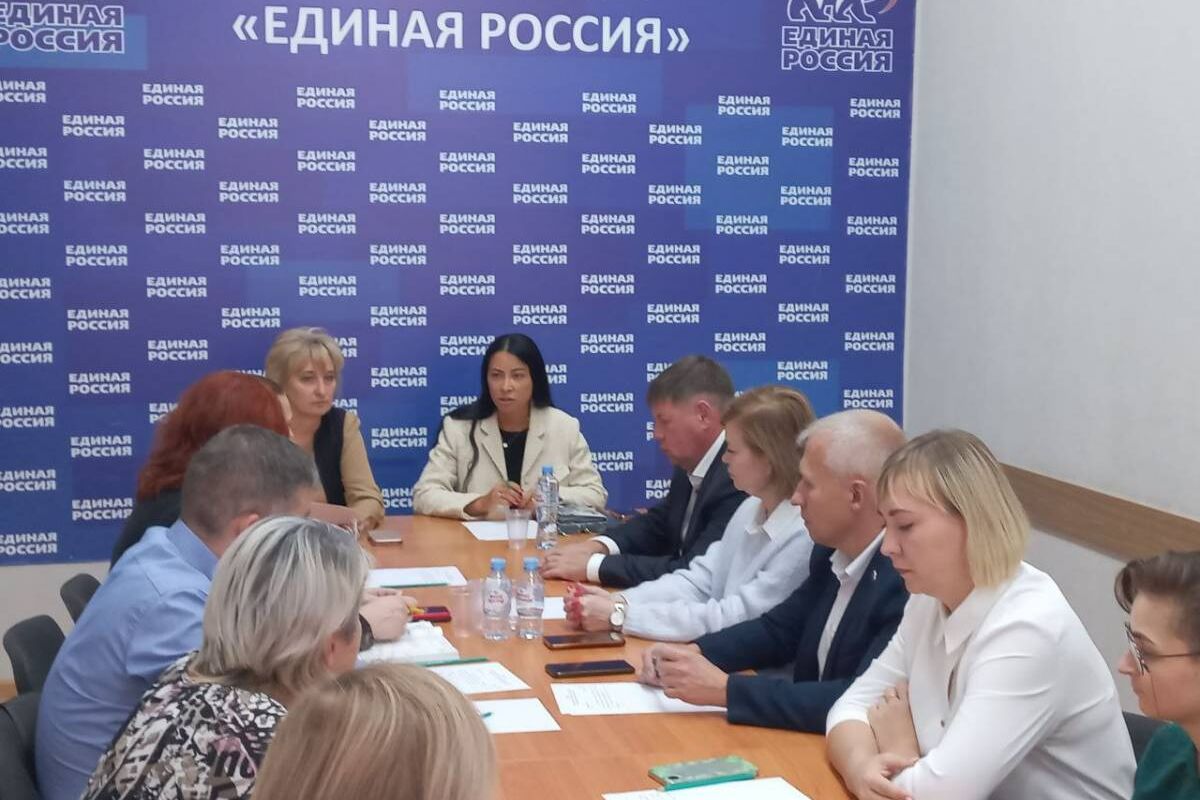 Состоялось заседание общественного совета федерального проекта «Крепкая семья» партии «Единая Россия»