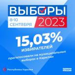 Избиратели Карелии приходят голосовать в воскресный день семьями