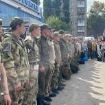 Александр Янклович поблагодарил возвращающихся после отпуска на СВО бойцов 99 полка
