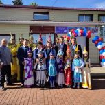 23 сентября состоялось торжественное открытие после капитального ремонта дома культуры в селе Эрги-Барлык