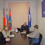 Депутат Мособлдумы провел прием жителей в общественной приемной партии «Единая Россия»
