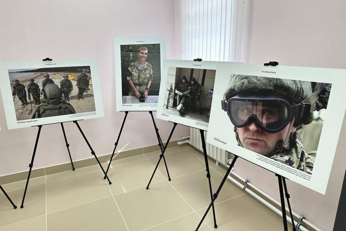 В Михайловске проходит фотовыставка «Донбасс – 2022» военного корреспондента «Российской Газеты»