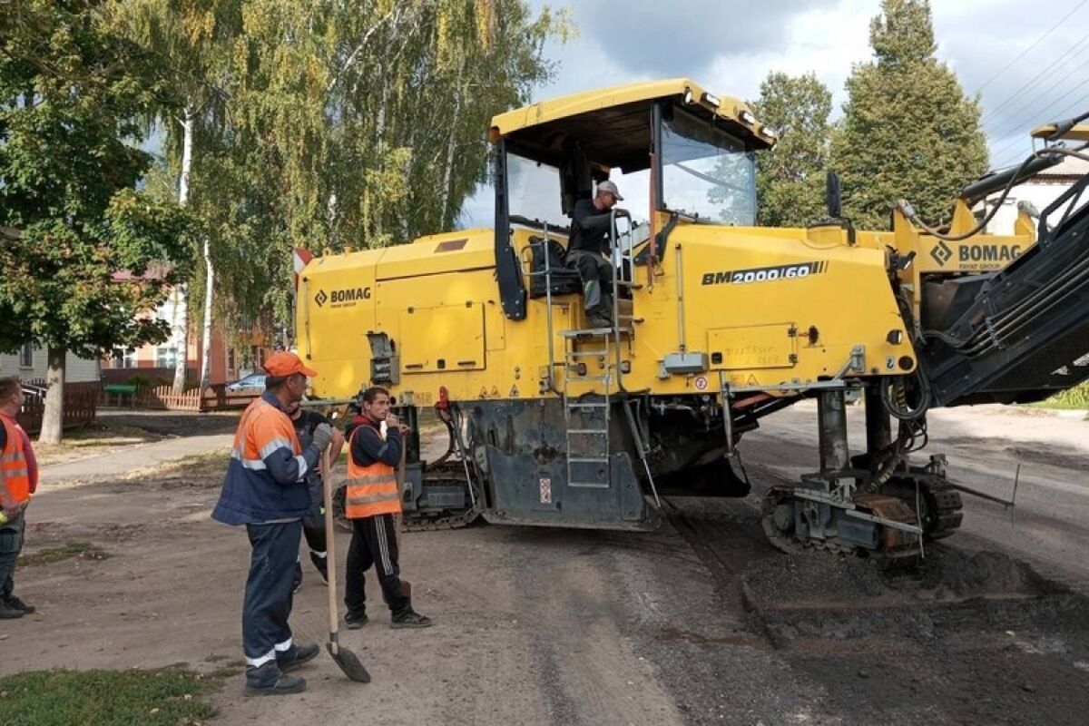 В Мордовии капитально ремонтируют дорогу на улице Ленина в селе Теньгушево