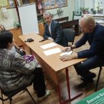 Депутат Мособлдумы Владимир Шапкин провел личный прием в Балашихе