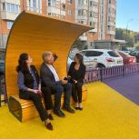 В Ново-Переделкине единороссы провели осмотр новой детской площадки