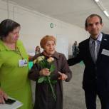 В Заволжском районе проголосовала 101-летняя жительница города