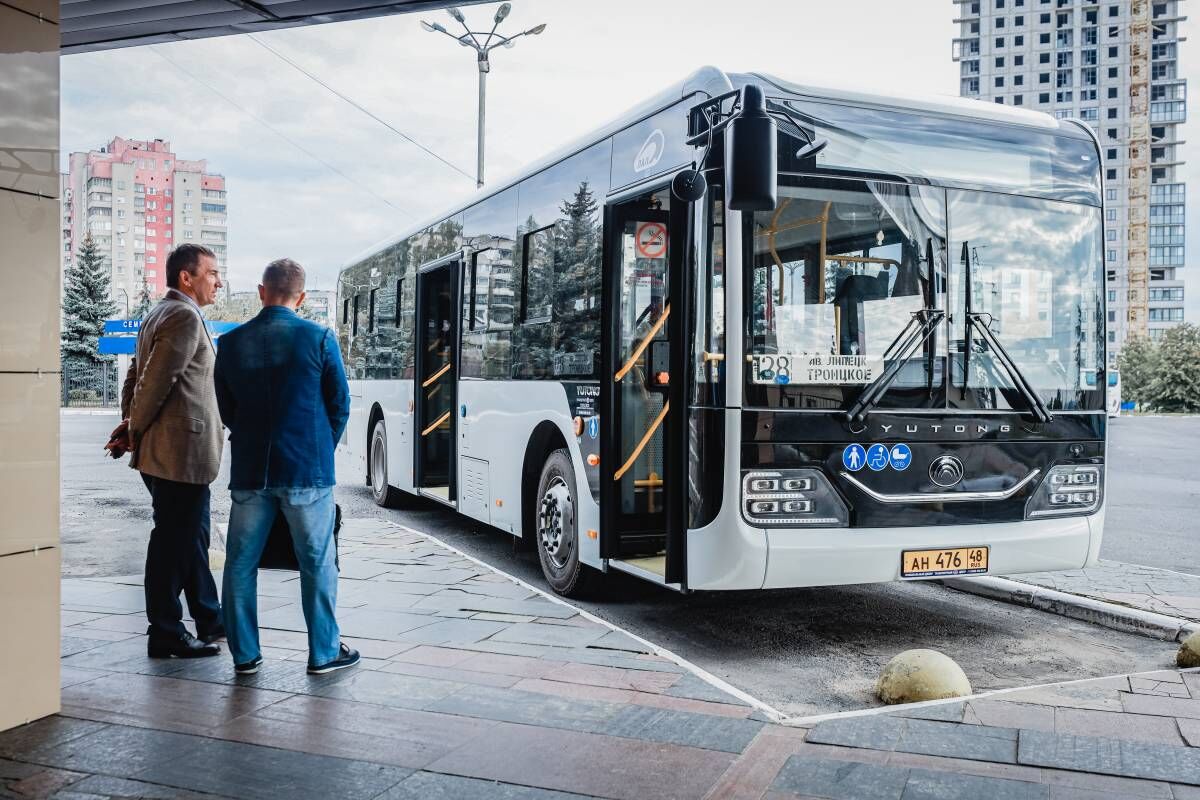 В Троицкое и Плеханово теперь можно доехать в современных автобусах |  13.09.2023 | Липецк - БезФормата