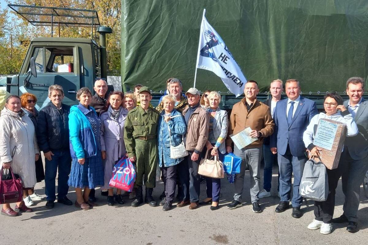 Из Кировского района Перми на Запорожский фронт отправили КАМАЗ и на  Херсонское направление УАЗ с гуманитарным грузом