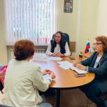 Депутат Тульской областной Думы Екатерина Толстая провела встречу с жителями