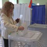 Екатерина Меркурьева приняла участие в выборах депутатов Законодательного Собрания