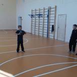 В школе Новосергиевского района обновили спортивный зал