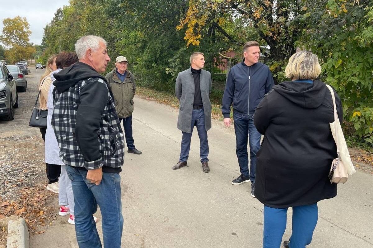 Обсуждение ремонта улицы Щетинина в Вологде провели в рамках партпроекта "Безопасные дороги"