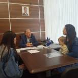 Сергей Рыбалкин провел прием граждан в региональной общественной приемной партии «Единая Россия»