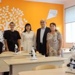 В школах пос. Доваторовка и Свобода открылись современные центры образования «Точка роста»