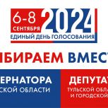 В Тульской области явка избирателей на 7 сентября – 36,6 %