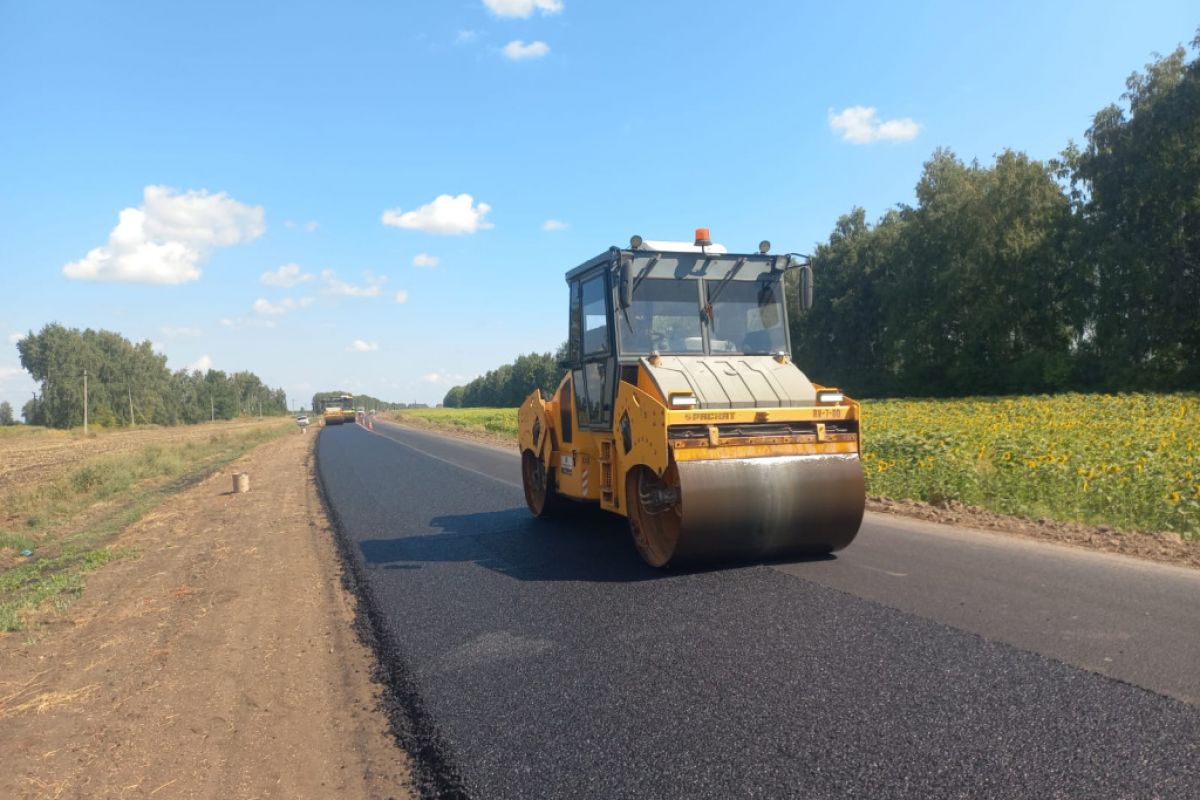 По народной программе в Тамбовской области отремонтировали еще два участка дорог