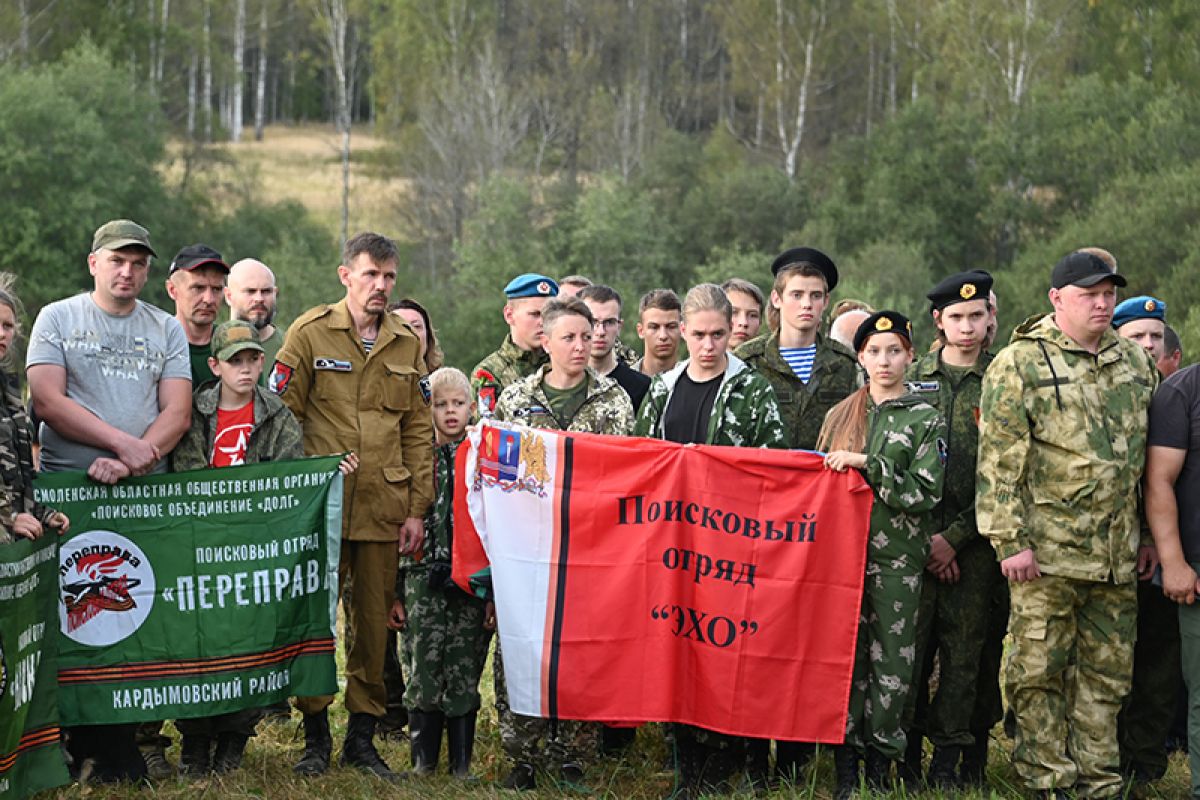 В Сафоновском районе стартовала Международная Вахта Памяти