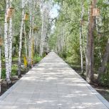 В Заинске заканчивают благоустройство парка в микрорайоне Новый город