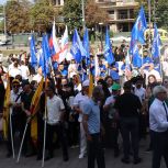 Единороссы республики приняли участие в митинге ко Дню солидарности в борьбе с терроризмом