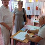 В Красногвардейском районе голосуют ветераны Великой Отечественной войны