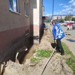 Депутат Макаровского округа проверила ход ремонта подвалов в рамках проекта «Единой России»