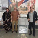 Алиасхаб Шабанов посетил избирательные участке Кизилюртовского района