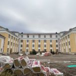 В Первомайском округе по народной программе продолжается капремонт школы