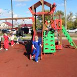 По Народной программе «Единой России» в Стерлитамакском районе открылась детская площадка