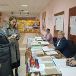 Жители Нагайбакского района приняли участие в голосовании