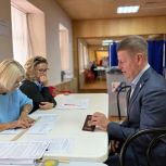 Алексей Ситников принял участие в голосовании